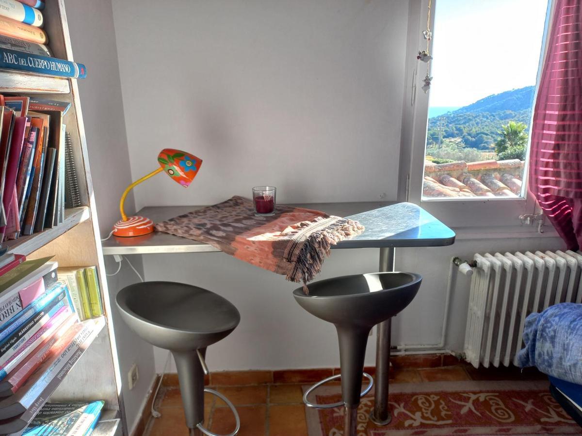 Estudio Vistas Al Mar Tamariu Y Bosques De Begur Dış mekan fotoğraf